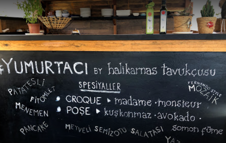 Bodrum kahvaltı mekanları - Yumurtacı by Halikarnas Tavukçusu